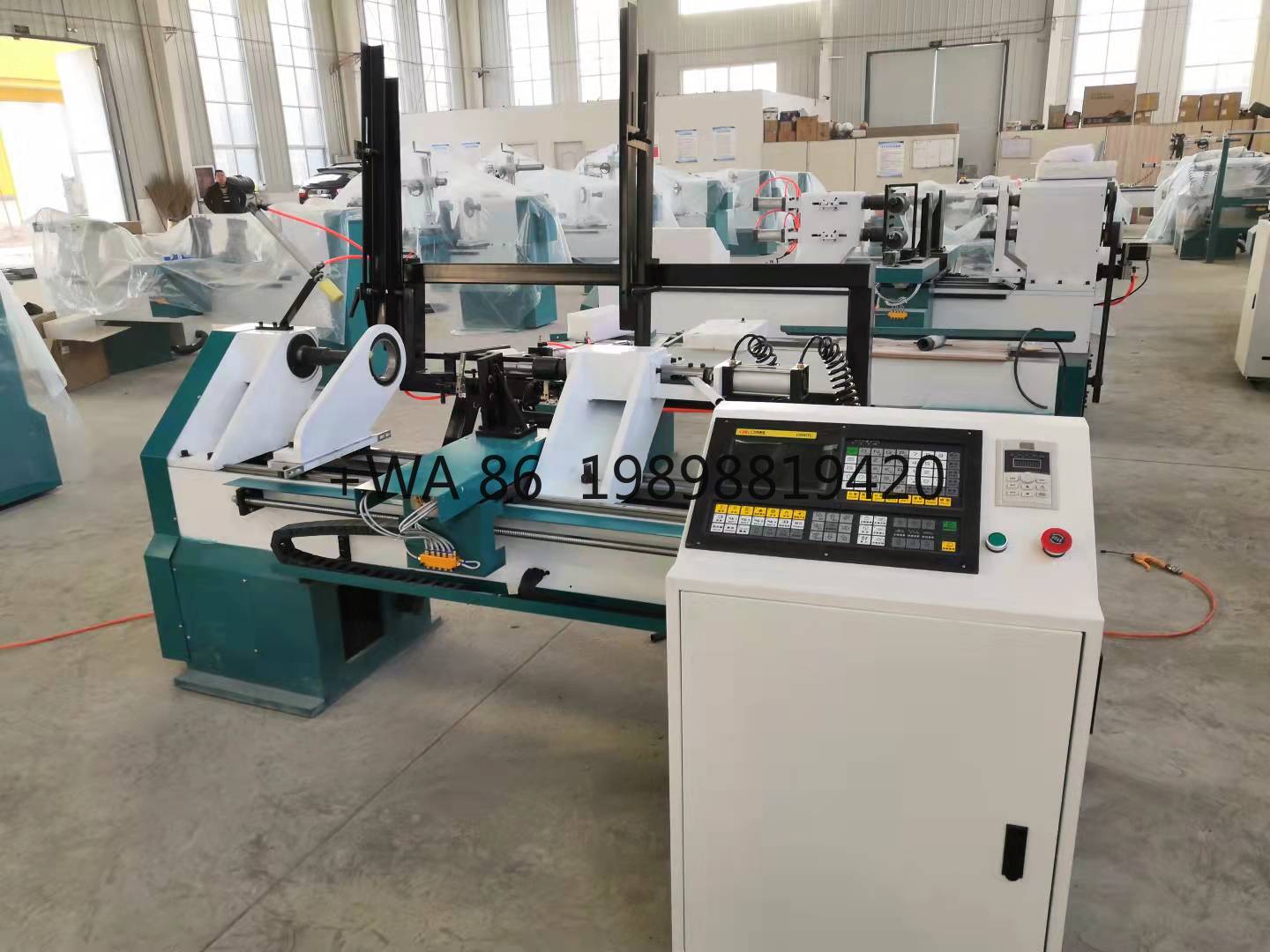 Tokarka CNC do drewna z automa – Woodworking Lathe Machine recenzja i cena