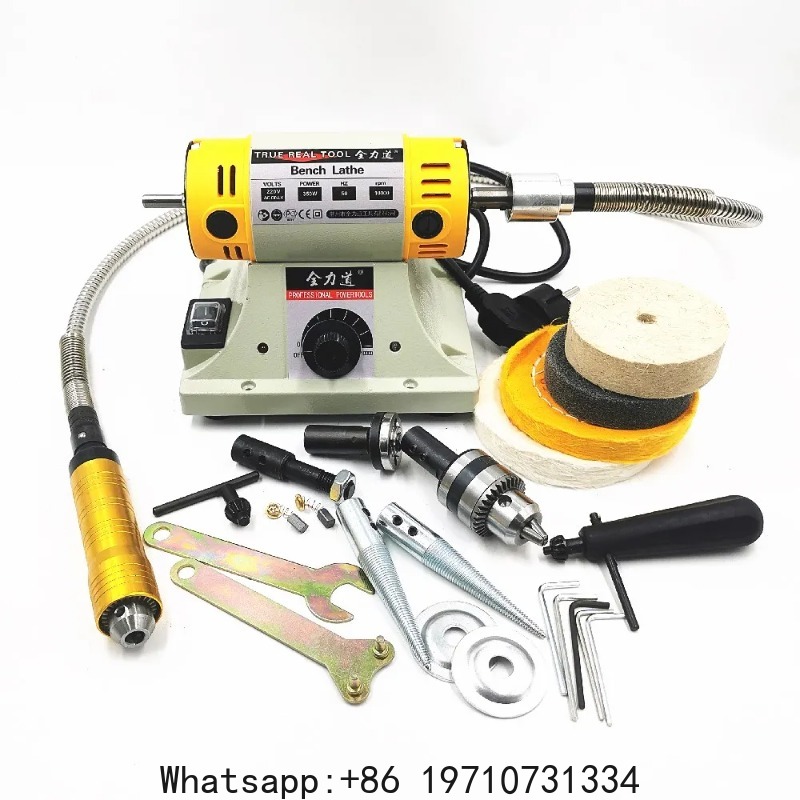 Maszyna polerska 110V/220V 350 – Woodworking Lathe Machine recenzja i cena