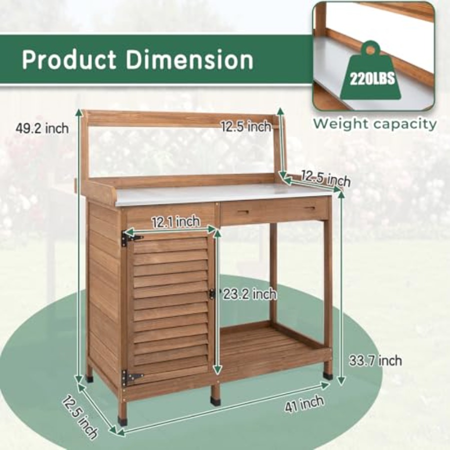 Stół do prac ogrodowych z szaf – Woodworking Workbench recenzja i cena