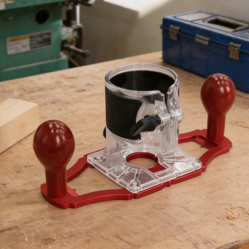 Podstawa frezarki z uchwytami  – Woodworking Routers recenzja i cena