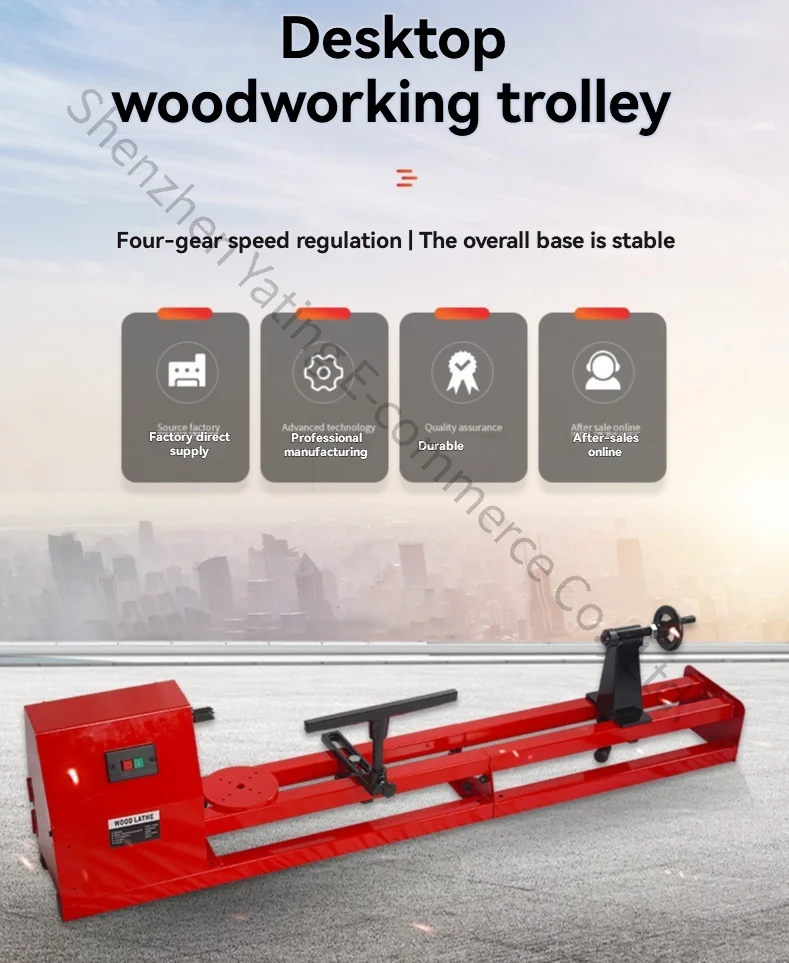 Tokarka do drewna 220V, tokark – Woodworking Lathe Machine recenzja i cena