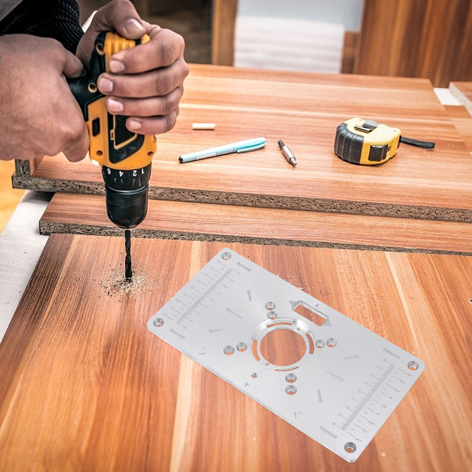 1 zestaw, 1 zestaw – aluminiow – Woodworking Routers recenzja i cena