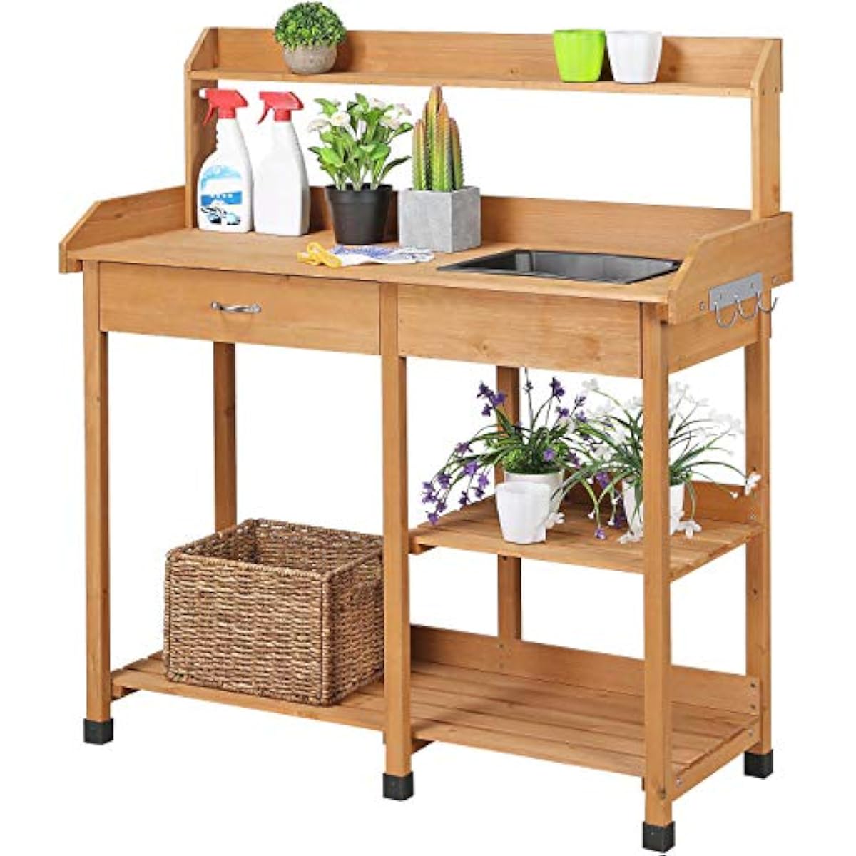 Przenośny stolik do prac w ogr – Woodworking Workbench recenzja i cena