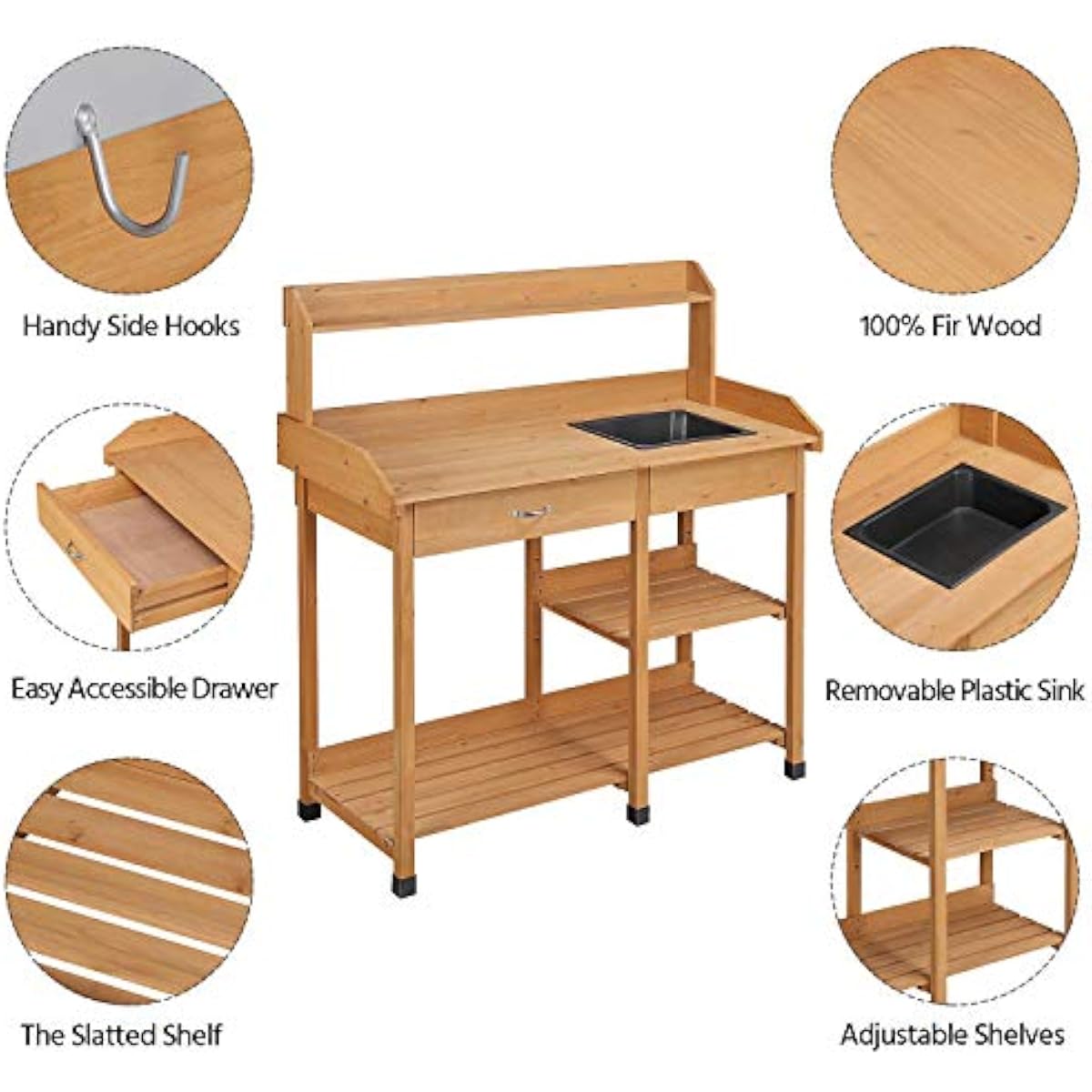 Przenośny stolik do prac w ogr – Woodworking Workbench recenzja i cena